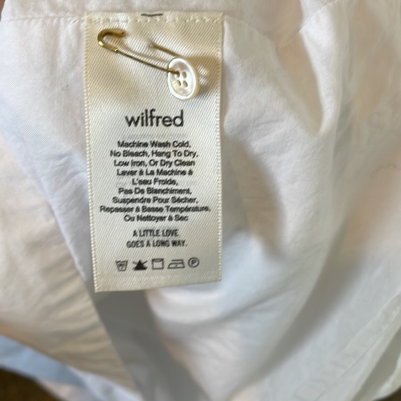 Wilfred size S white poplin sundress - Picture 5 of 5